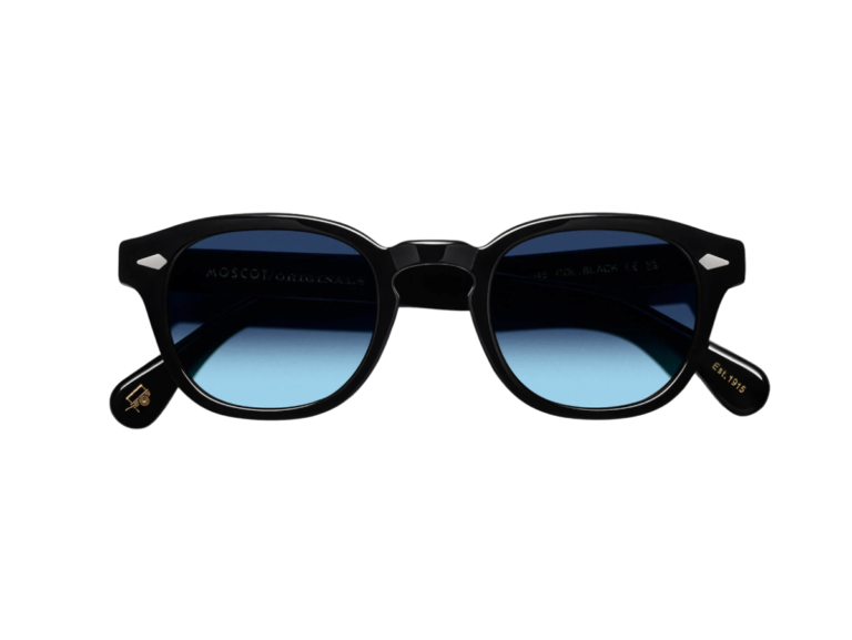 Óculos LEMTOSH BLACK CUSTOM MADE TINTS Moscot – vista de frente