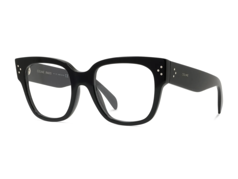 Óculos 3 Dots Borboleta Preta CELINE – vista lateral