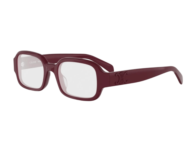 Óculos TRIOMPHE vermelho CELINE – vista lateral