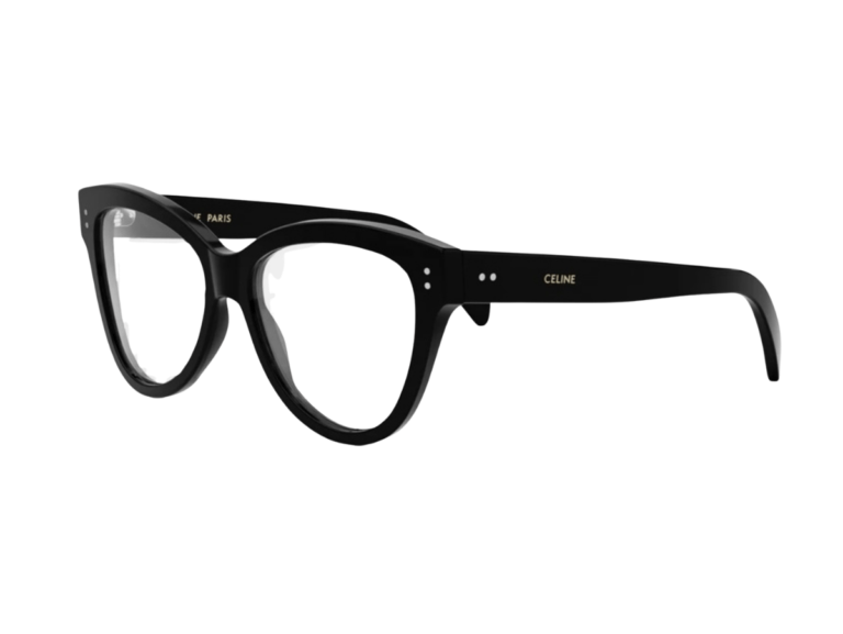 Óculos Thin Borboleta Preta CELINE – vista lateral
