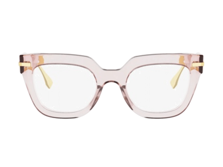 Óculos Fendigraphy FE50065I Rosa FENDI – vista de frente