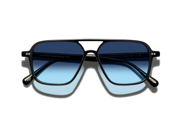 Óculos MINYAN SUN Black Moscot – vista de frente